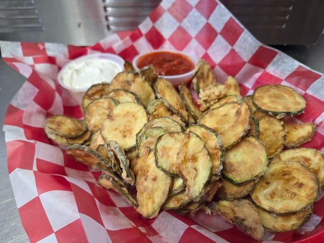 Fried Zucchini.