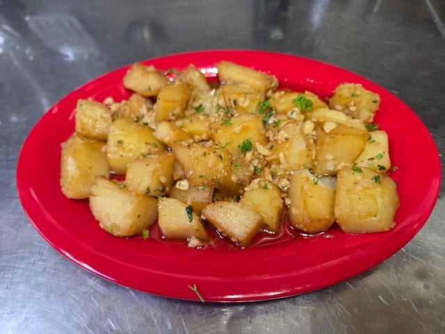 Vesuvio Potatoes.
